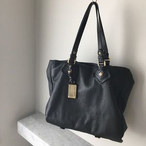 Black Leather Shoulder Bag Marc by Marc Jacobs